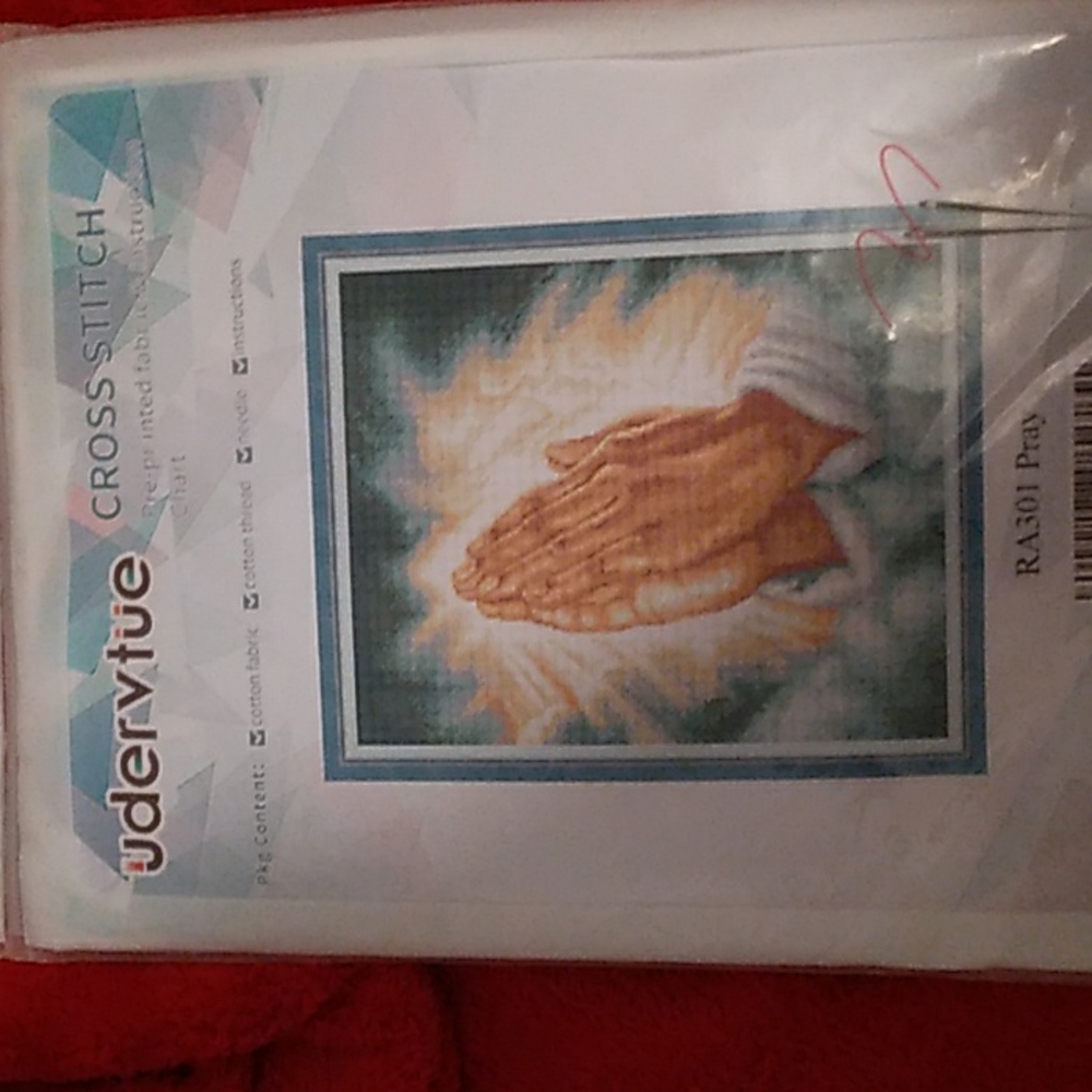 Pray Cross-stitch